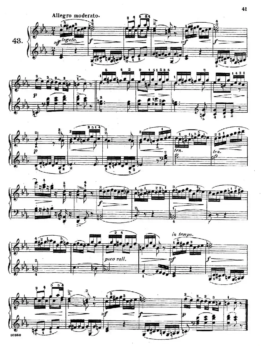 Etudes Enfantines Op.37（儿童钢琴练习曲 第40——45首）