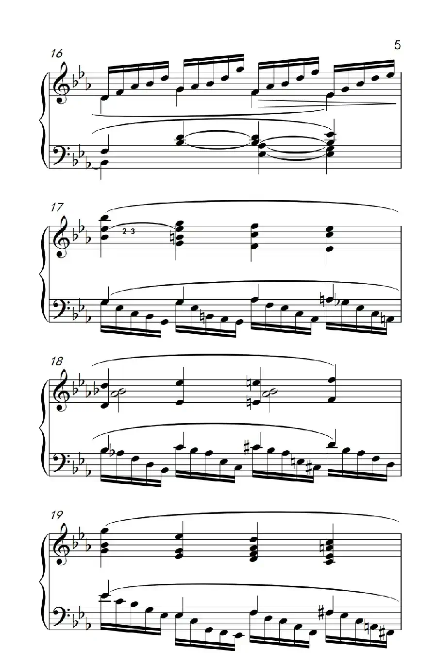 莫什科夫斯基 钢琴练习曲（第十四首）