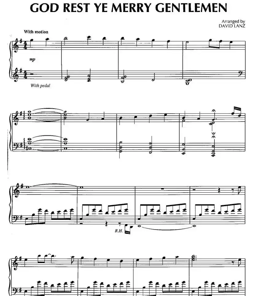 God Rest Ye Merry Gentlemen