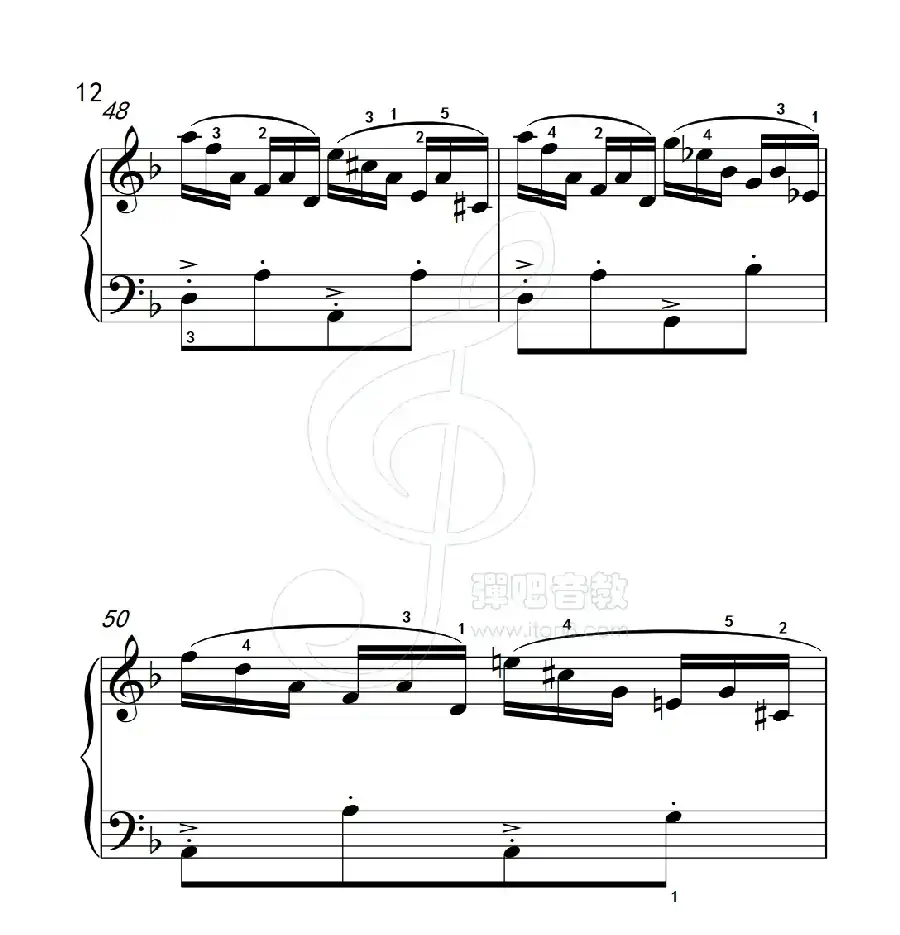 练习曲 18(克拉莫钢琴练习曲60首)