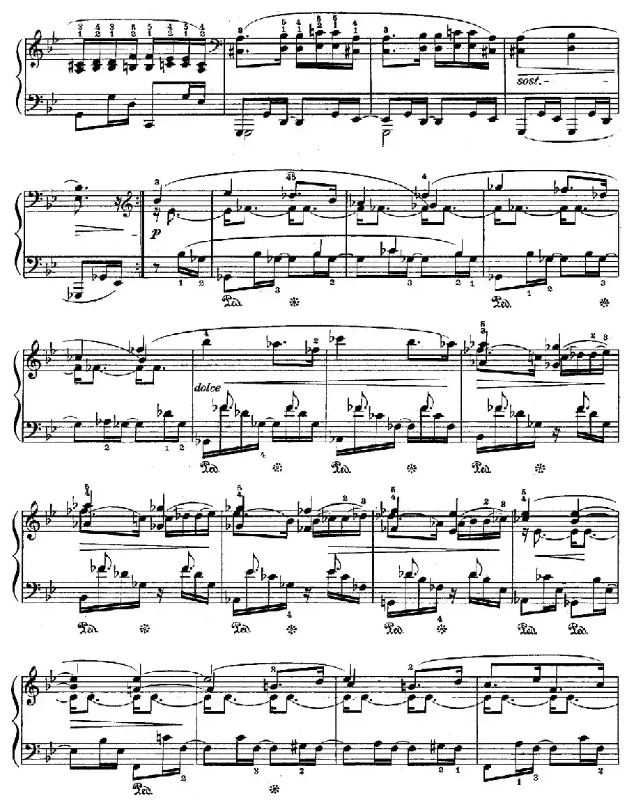 INTERMEZZO（8首钢琴小品第4首 Op.76，No.4.）