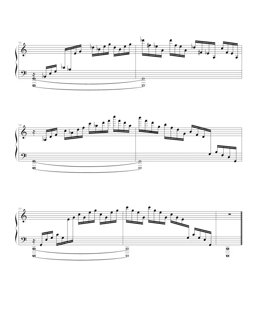 练习曲 Op.10 No.1（ 逃亡圣咏曲）