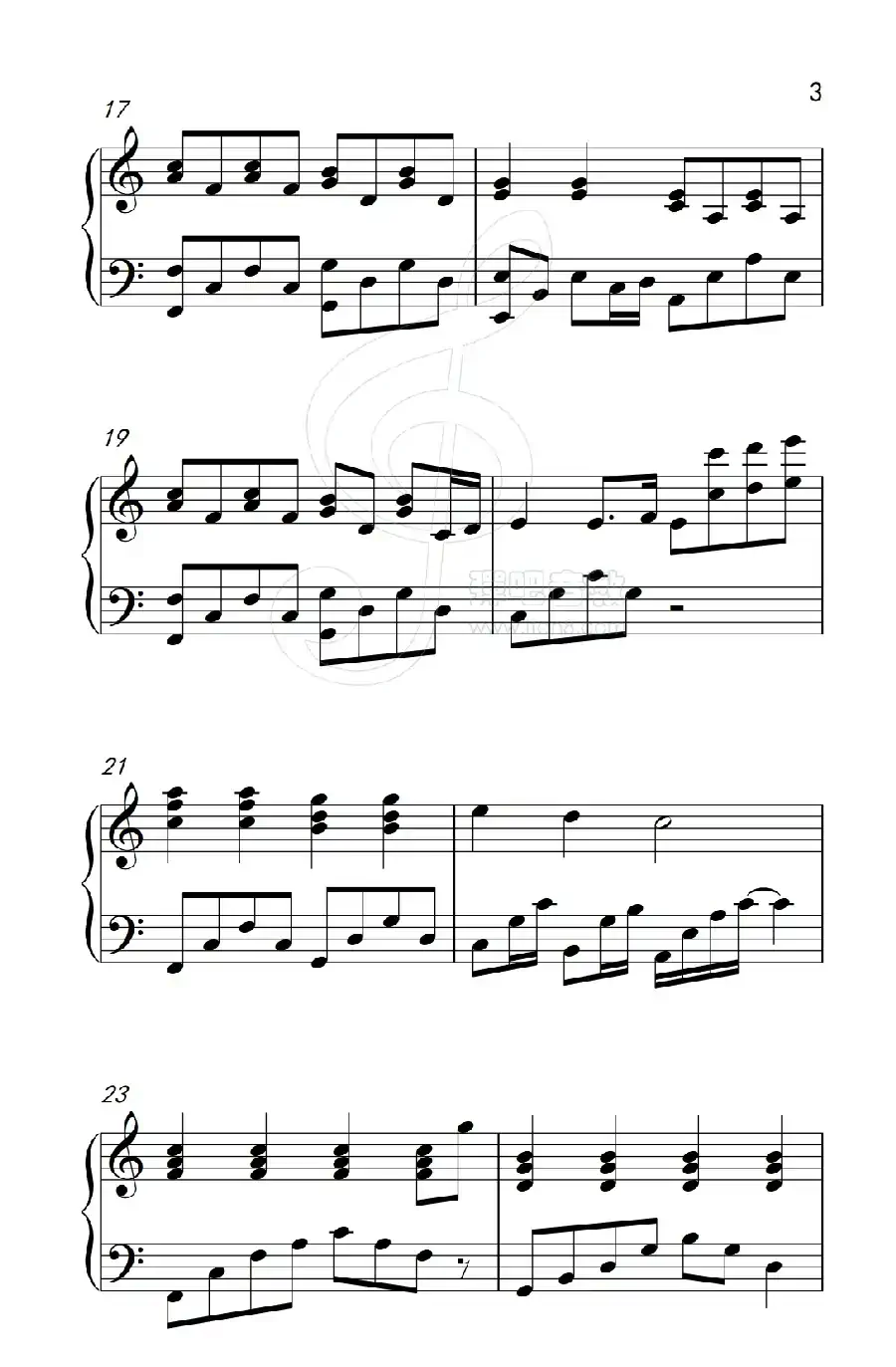 我真的受伤了（《弹吧音教》制谱版）