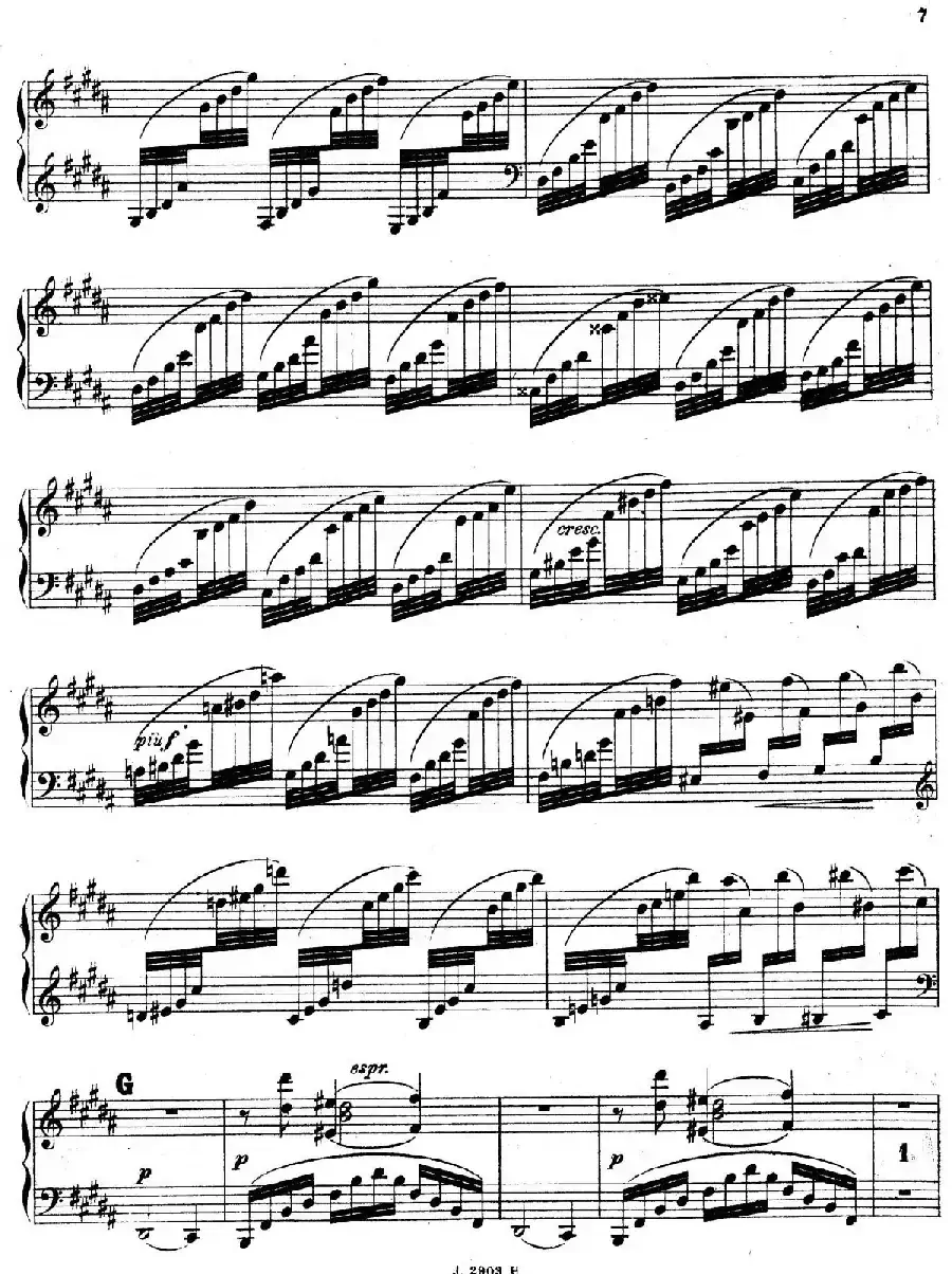 Symphony on a French Mountain Air Op.25（法国山歌交响曲·钢琴独奏·Ⅰ）