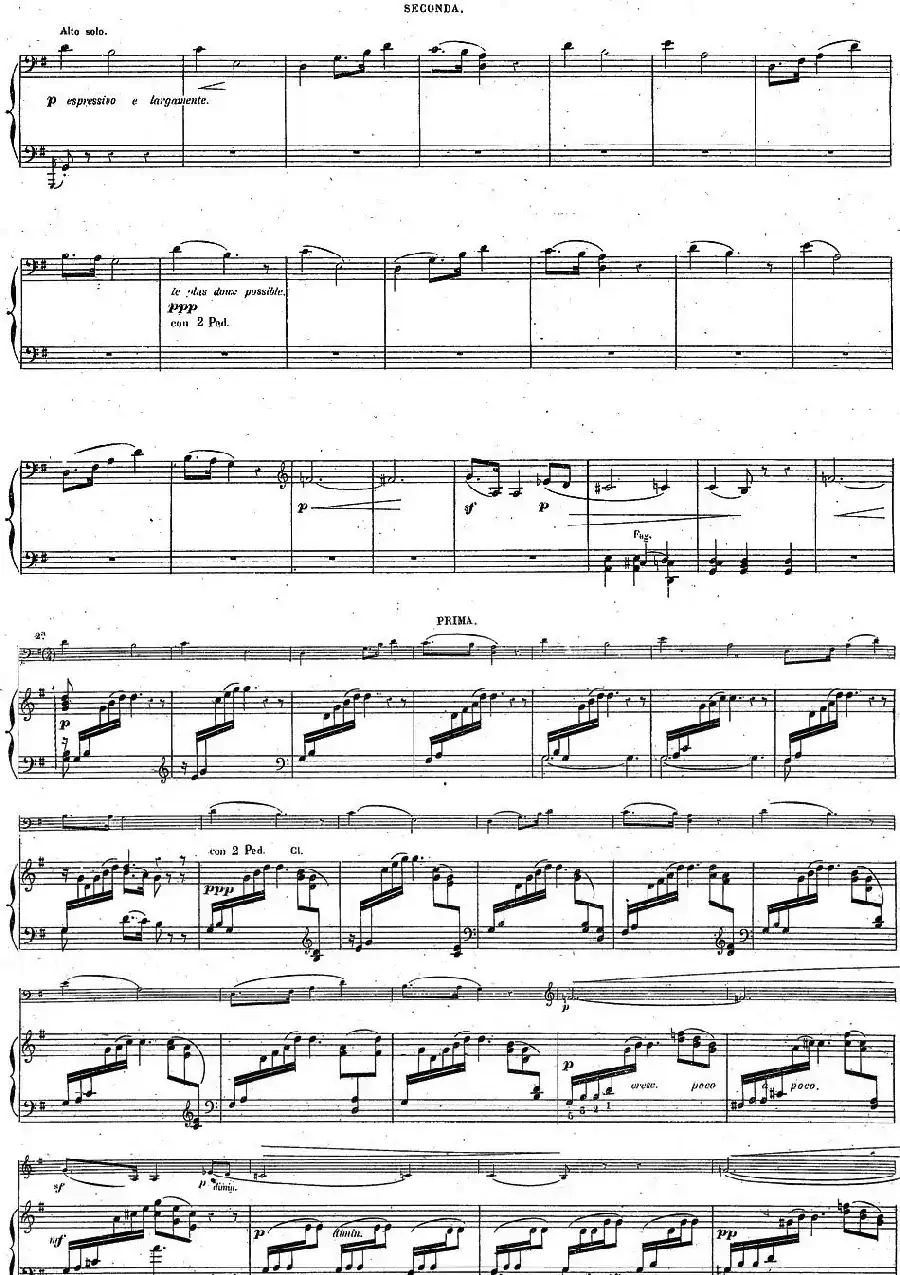 Harold en Italie Op.16 - 4 Hands（哈罗尔德在意大利·四手联弹）（P1——10）
