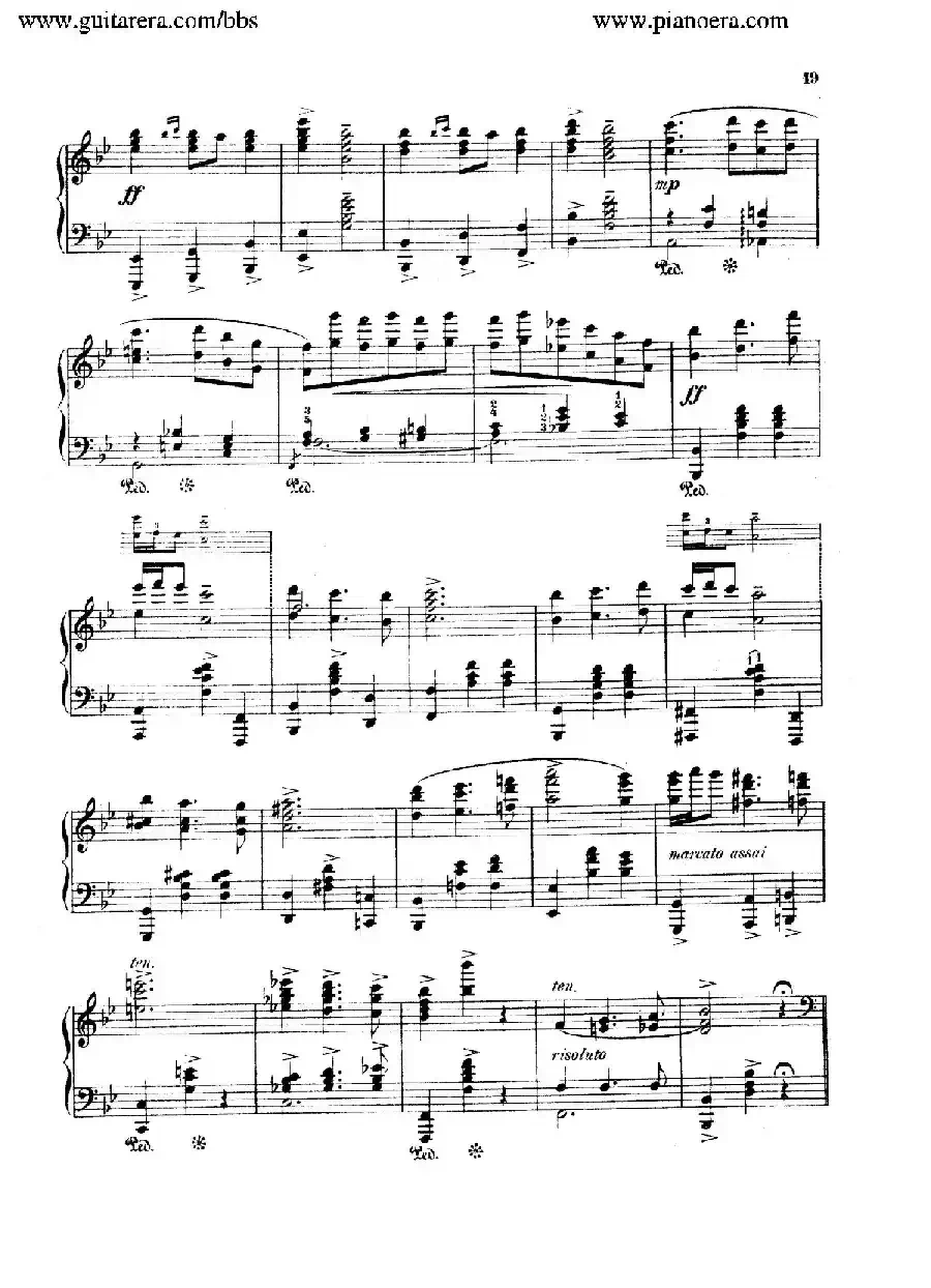 Spanish Dances Op.12（西班牙舞曲·钢琴独奏版）