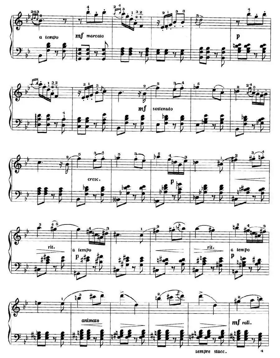 坎佐内塔（选自小提琴协奏曲）