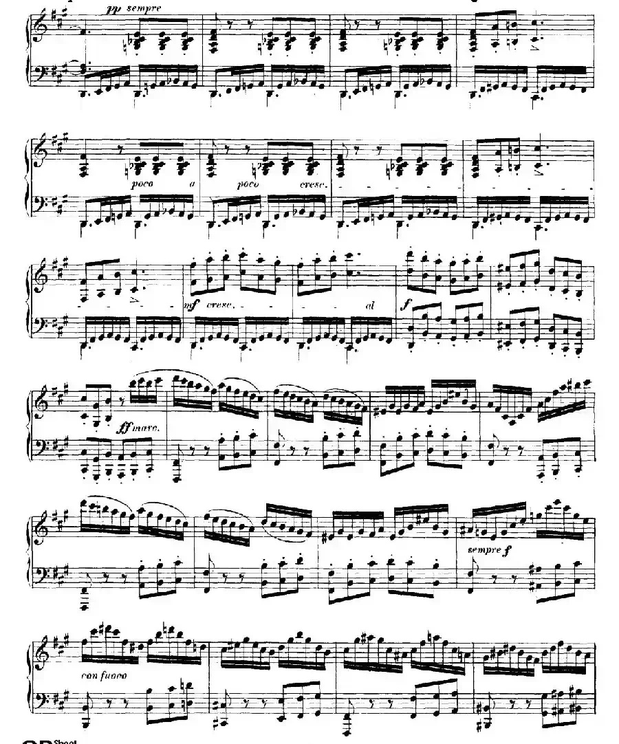 Fantasy in f-Sharp Minor Op.28（升f小调幻想曲）