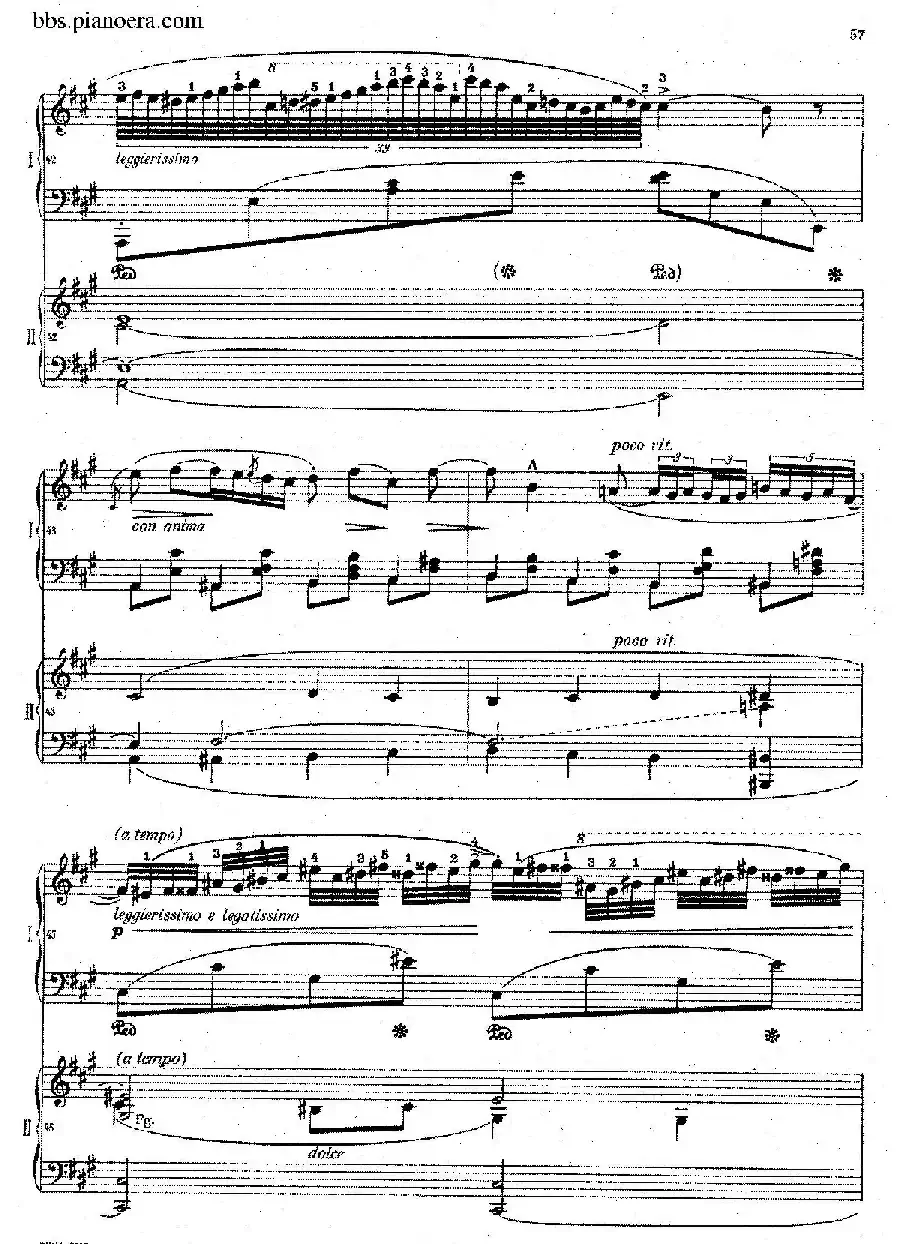 Grand Fantasy on Polish Airs Op.13（华丽的波兰民歌幻想曲·双钢琴版）