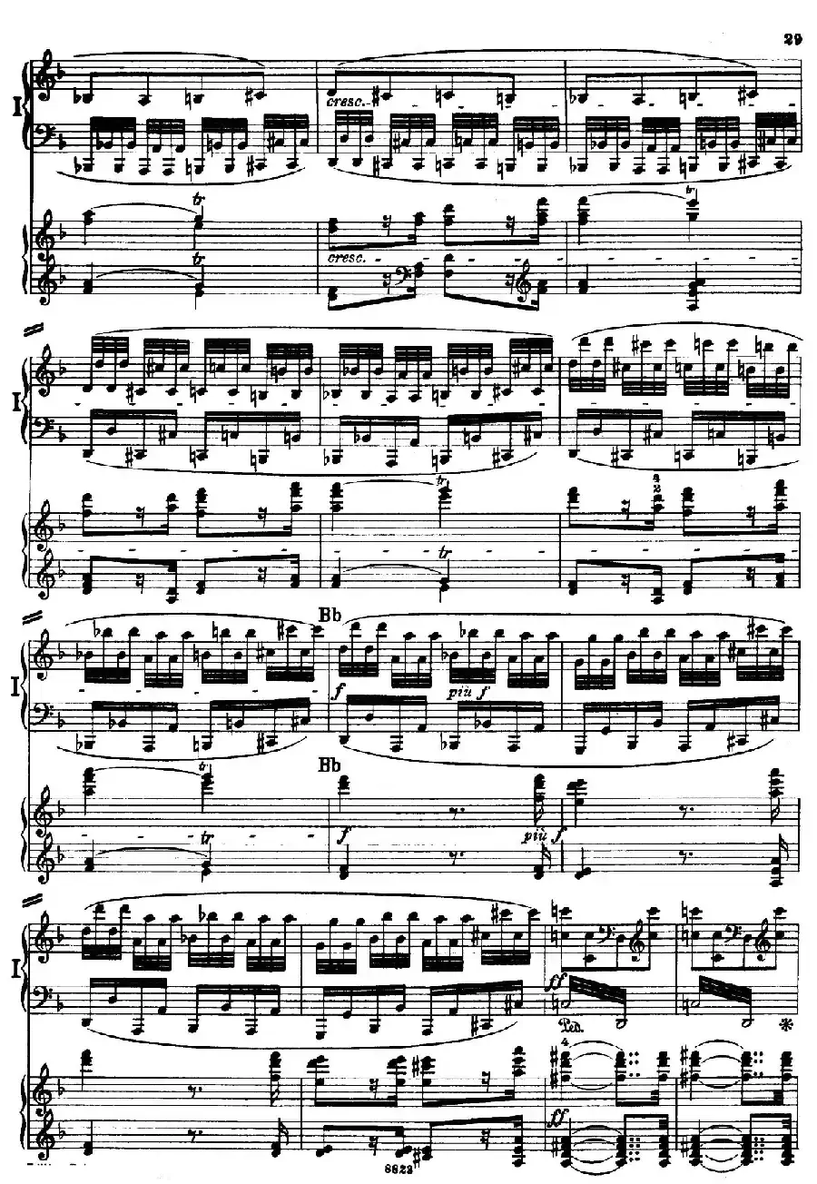 d小调第九交响曲 Op.125（双钢琴P23——32）