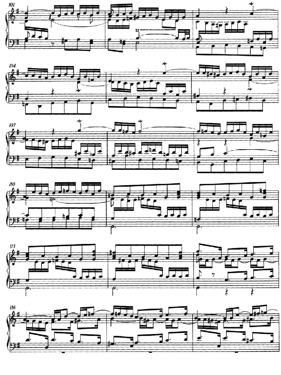 Prelude and Fugue in e Minor BWV 548（e小调前奏曲与赋格）