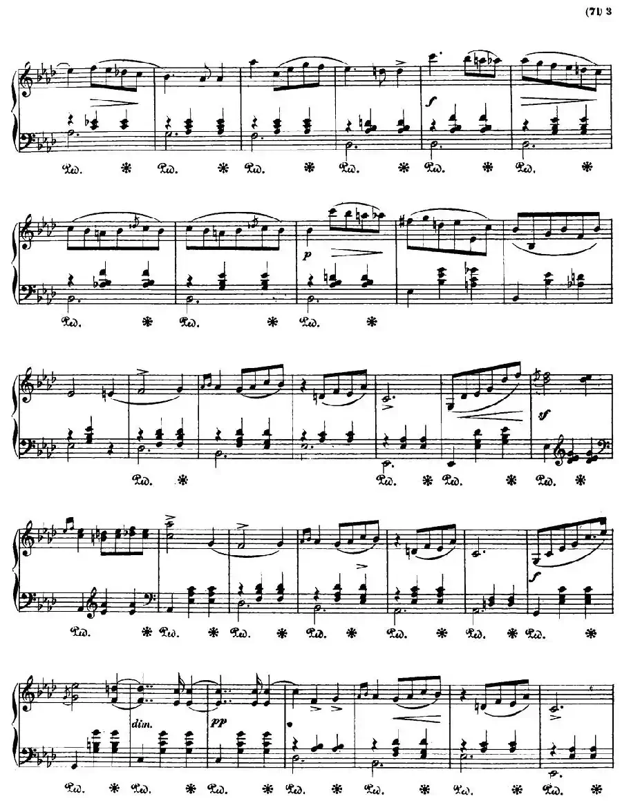 f小调圆舞曲Op.70-2