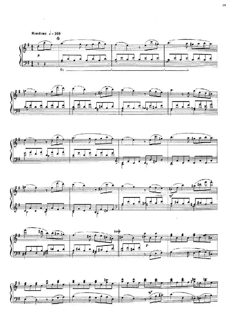 Sonatina in G Major（G大调钢琴小奏鸣曲）