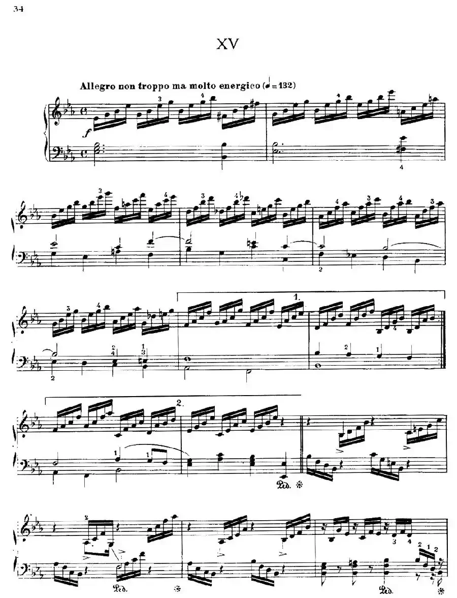 20 Petites Etudes, Op.91(20首小型练习曲)(15)