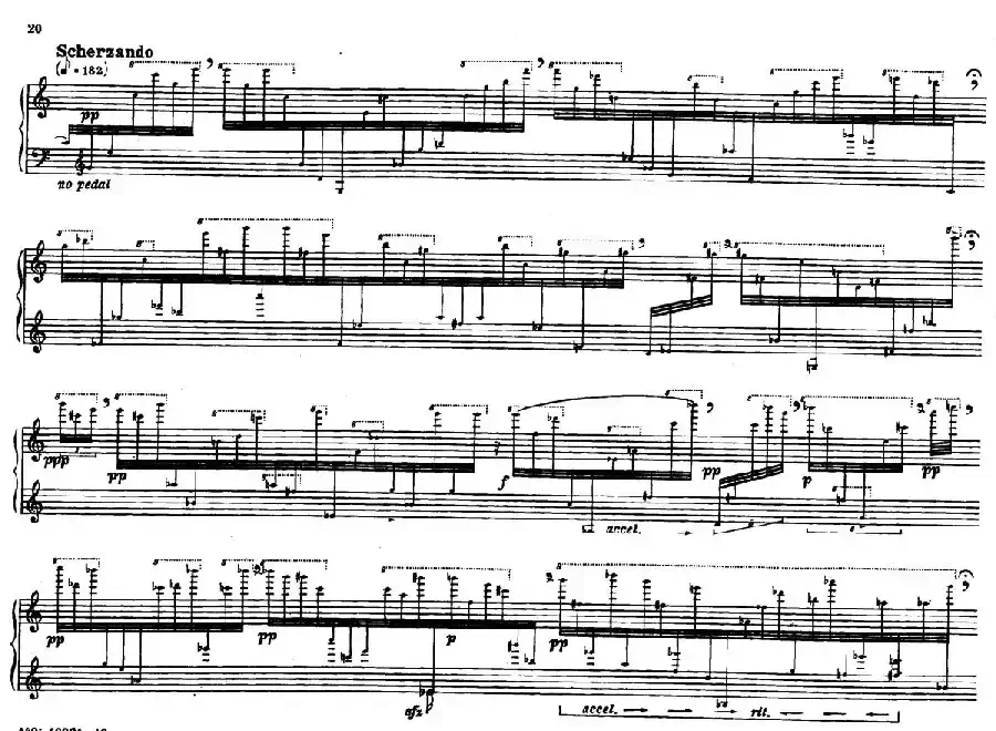 12 Etudes for Piano（博尔科姆12首钢琴练习曲·7）