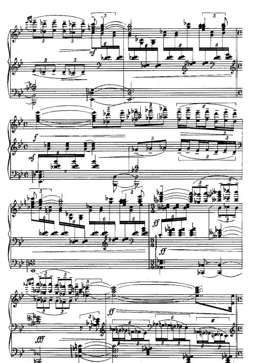 Six Préludes Exotiques Op·17（6首特色前奏曲·5）