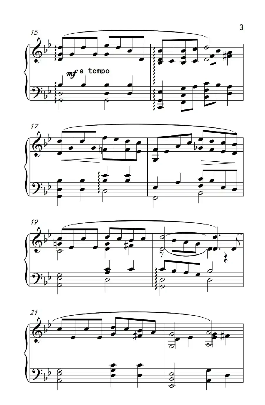 辛德勒的名单（《弹吧音教》制谱版）