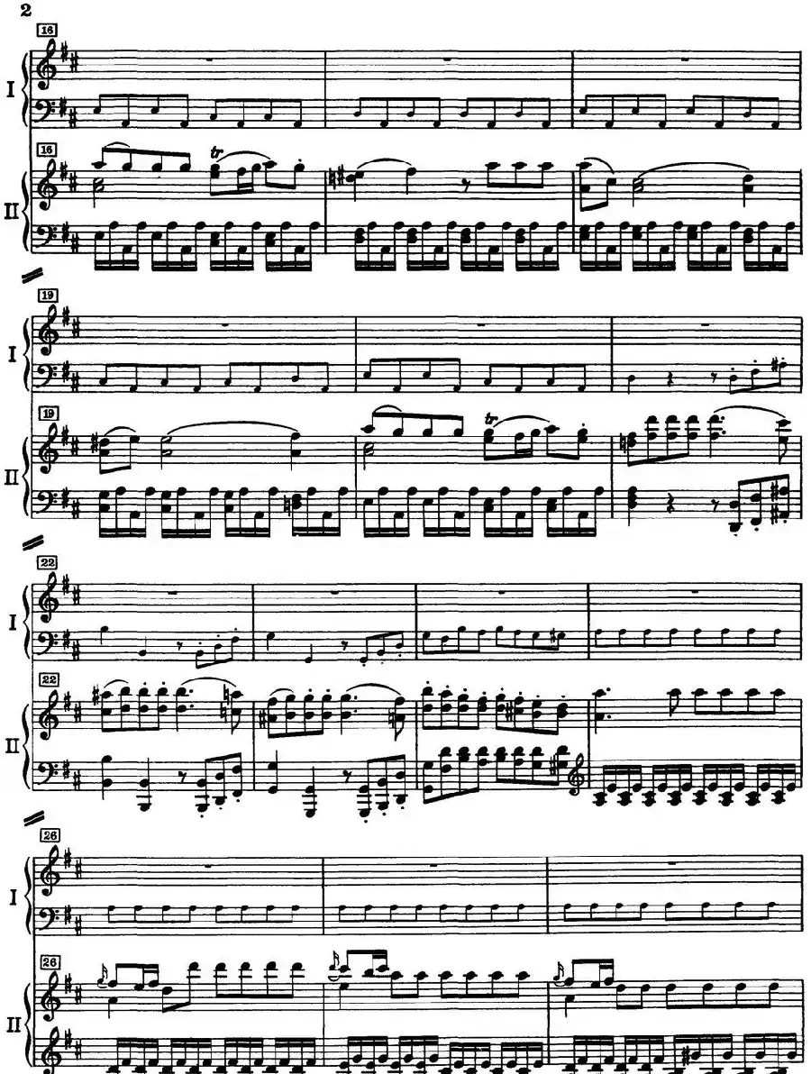 二十八部钢琴协奏曲 No.26（P1-15）