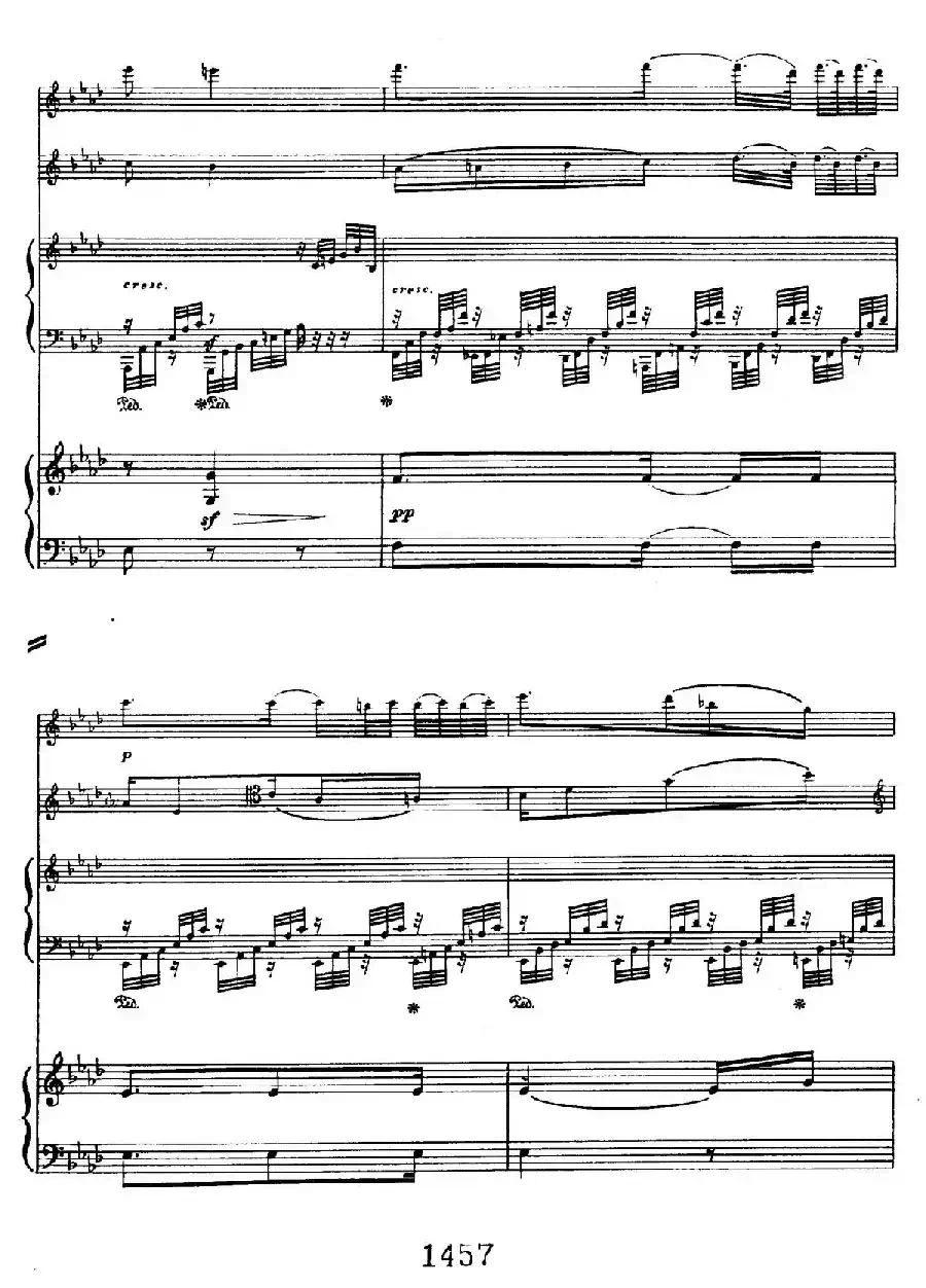 Triple Concerto in C Major Op.56（C大调三重协奏曲·双钢琴·Ⅱ）