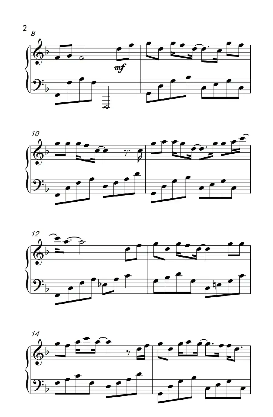 稳稳的幸福(《弹吧音教》制谱版)