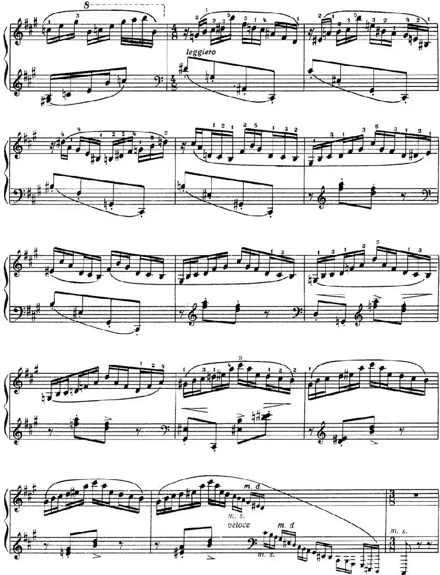 拉赫玛尼诺夫 音画练习曲11或12 Etudes tableaux Op.39 No.3