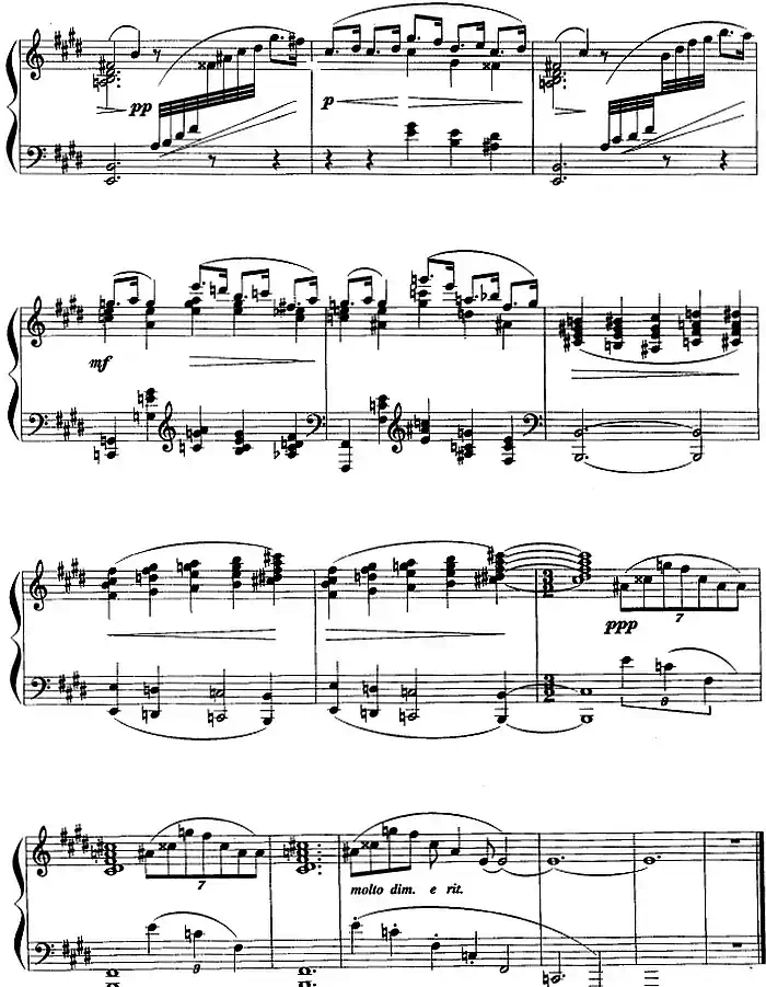 现代钢琴曲：3、白孔雀