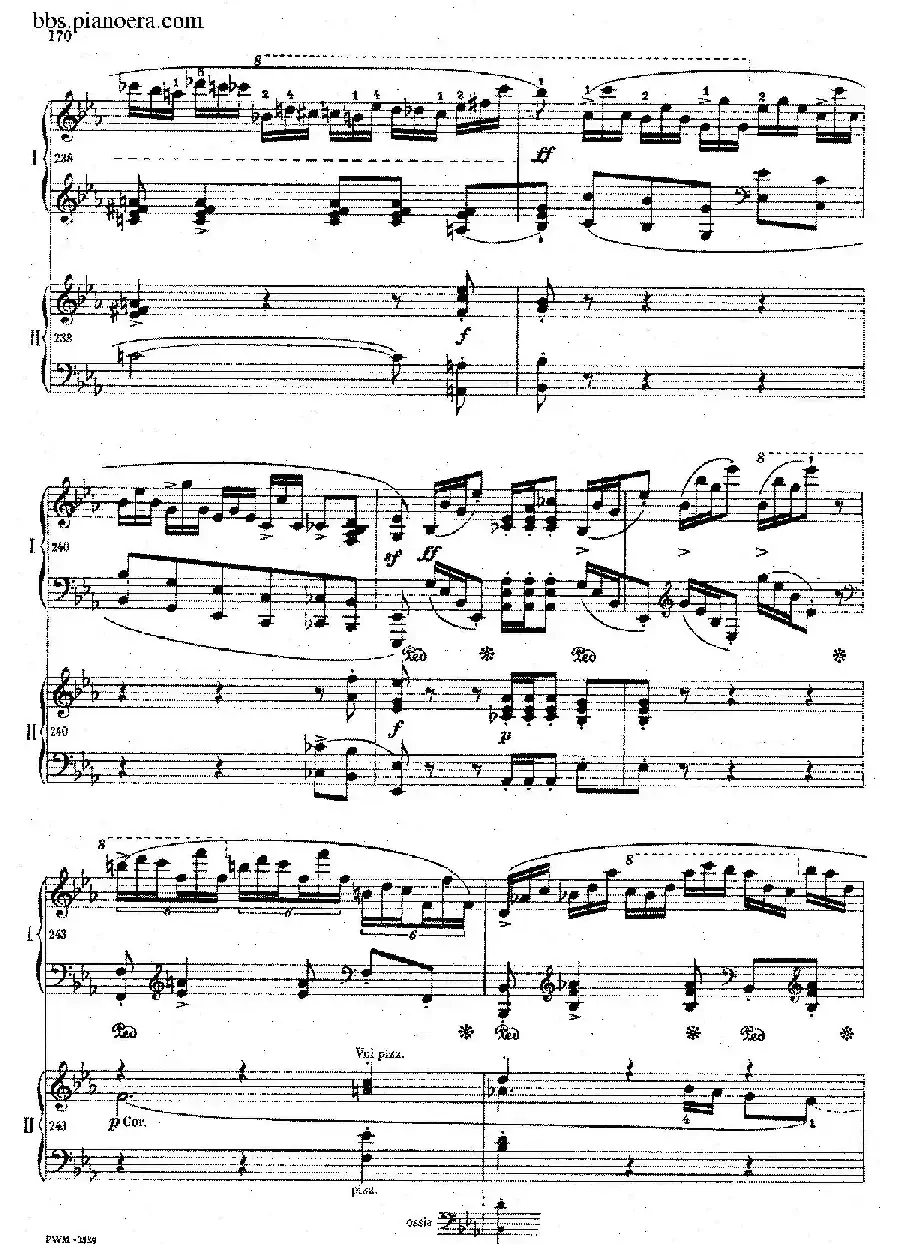 Grande Polonaise Brilliante Preceded by an Andante Spianato Op.22（平静的行板与华丽的波兰舞曲·双钢琴版）