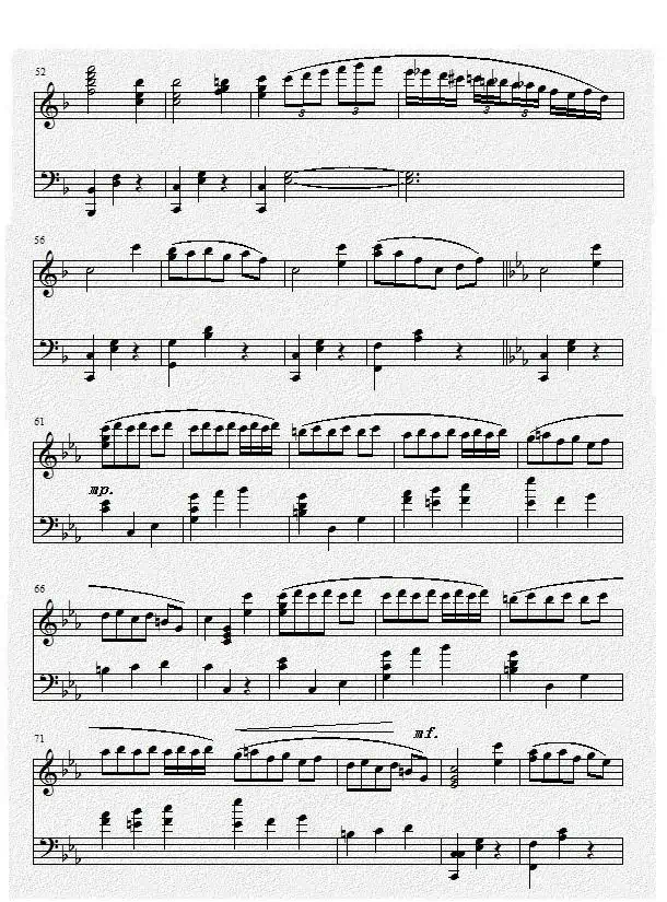 钢琴奏鸣曲Ⅱ（回旋曲）（项道荣作品）