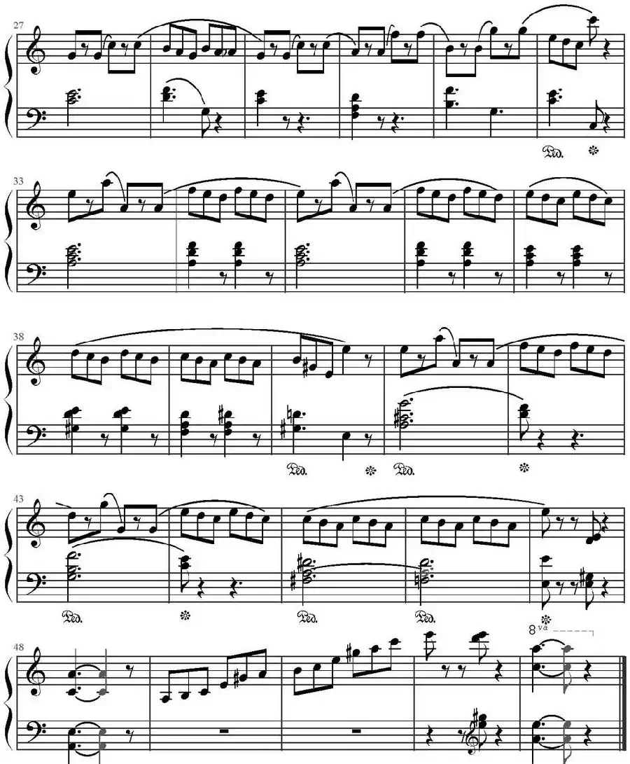 塔兰泰拉（约翰·汤普森作曲版）