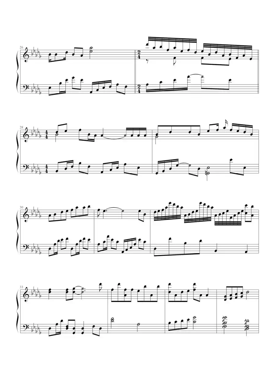 宁夏（“星星钢琴学员”制谱版）