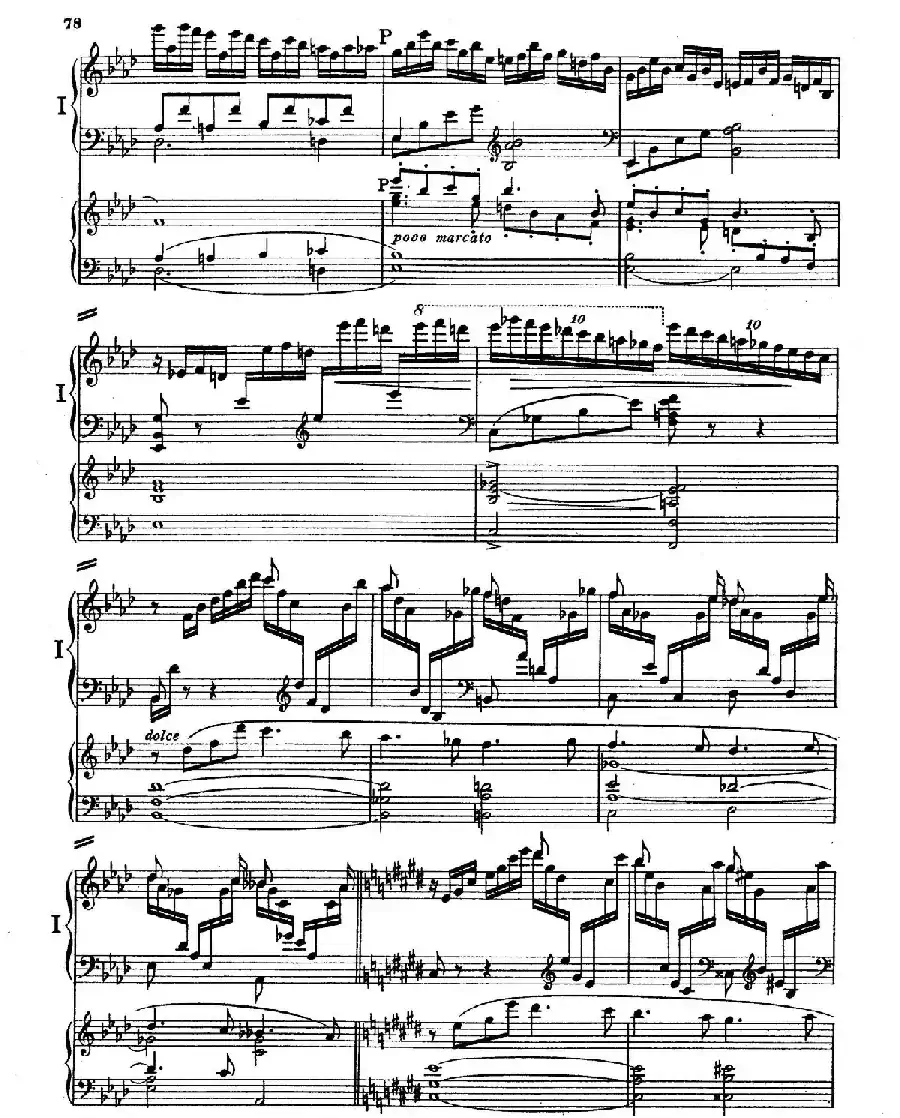 Piano Concerto in E Major Op.59（E大调钢琴协奏曲·双钢琴·第四乐章）