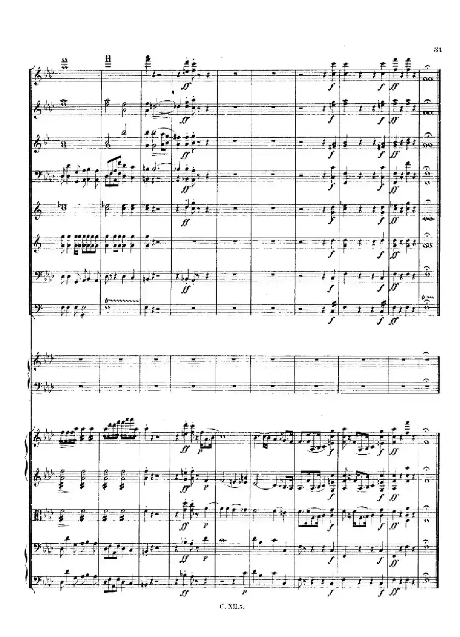 Piano Concerto No.2 in f Minor Op.21（f小调第二钢琴协奏曲·总谱）