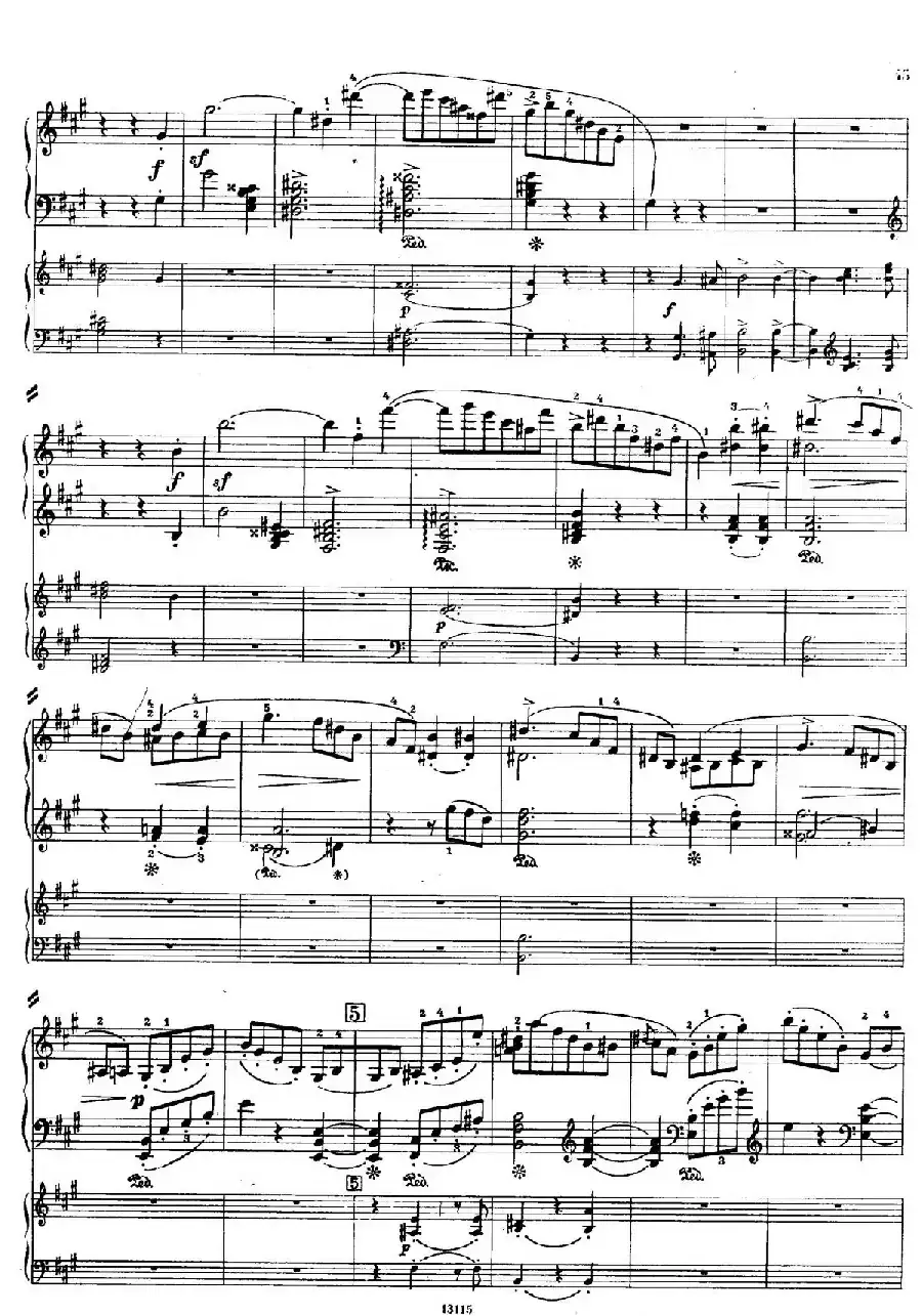Piano Concerto in a Minor Op.54（a小调钢琴协奏曲·双钢琴）