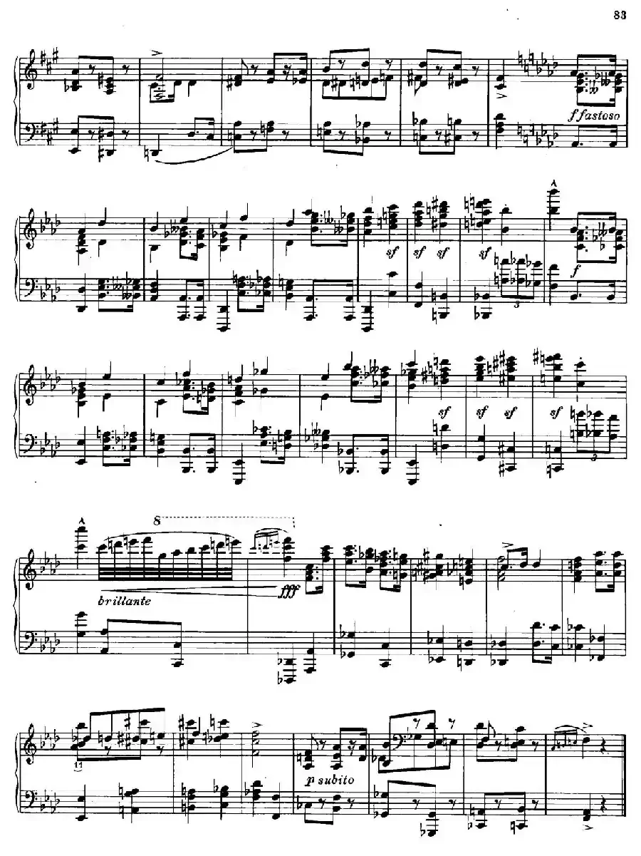 Prokofiev - Ten Pieces Op.12（普罗科菲耶夫-10首小品·1）