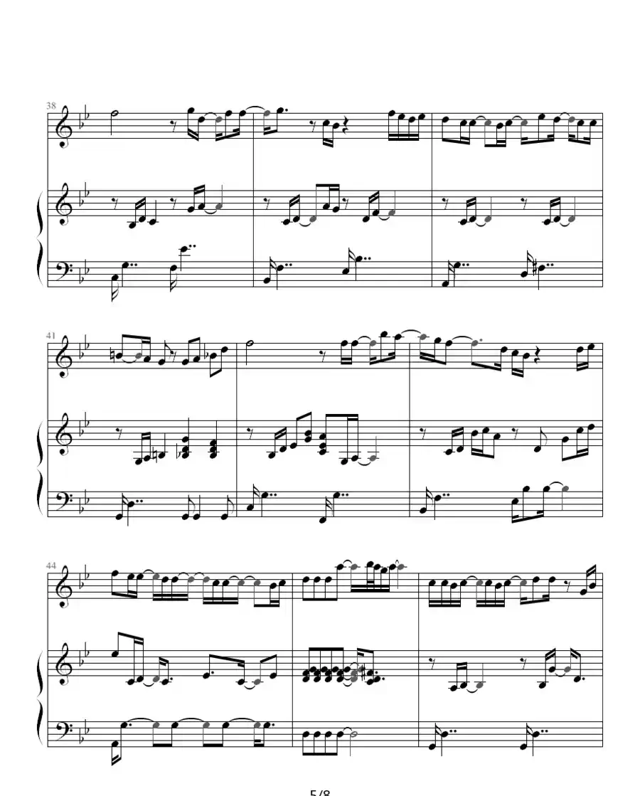 习惯(Poison Ivy)(钢琴伴奏谱)