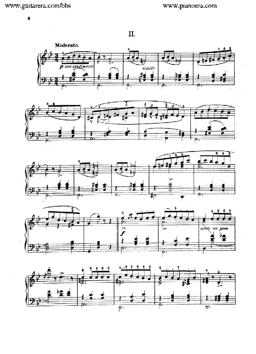 Spanish Dances Op.12（西班牙舞曲·钢琴独奏版）
