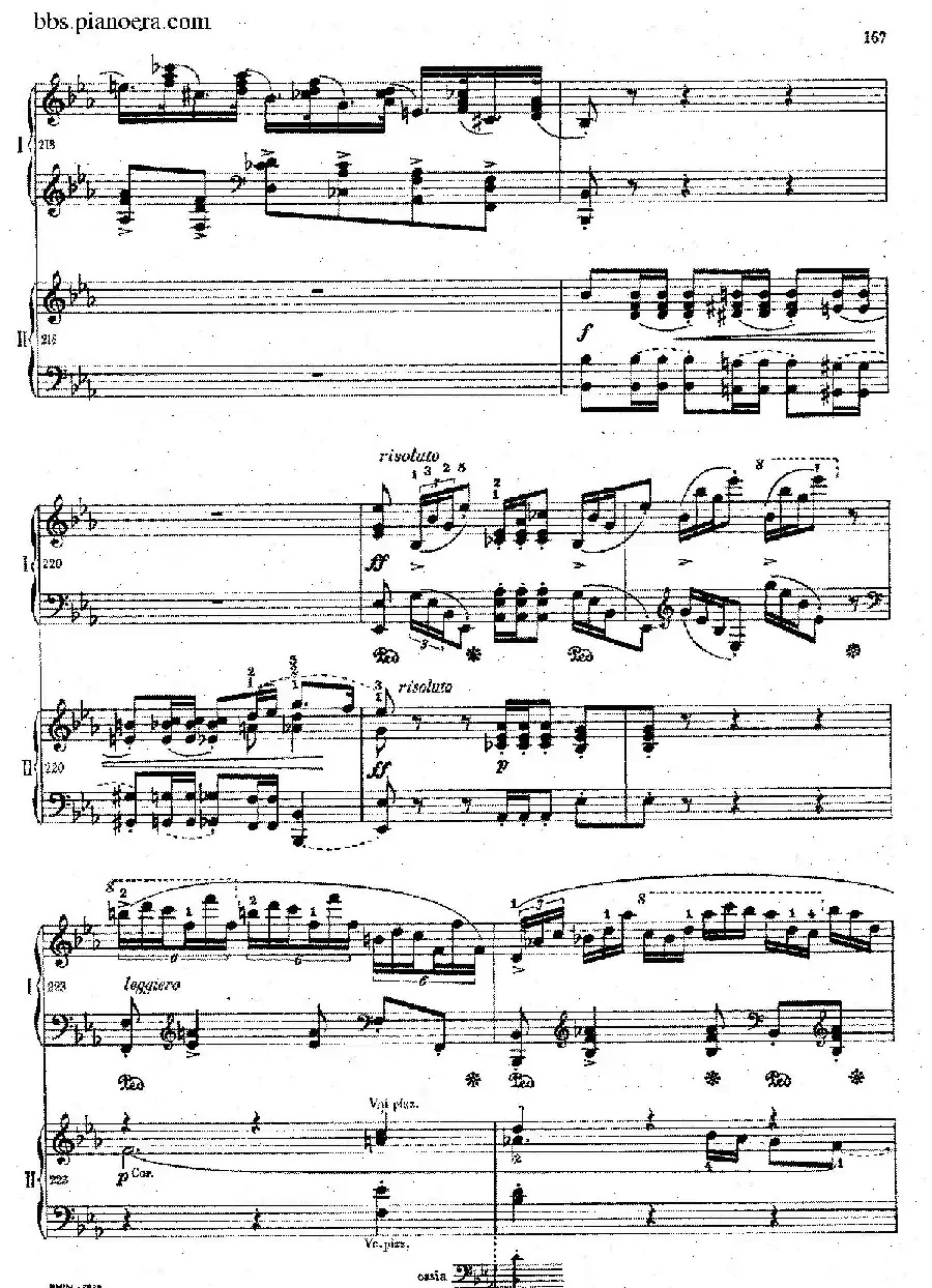 Grande Polonaise Brilliante Preceded by an Andante Spianato Op.22（平静的行板与华丽的波兰舞曲·双钢琴版）