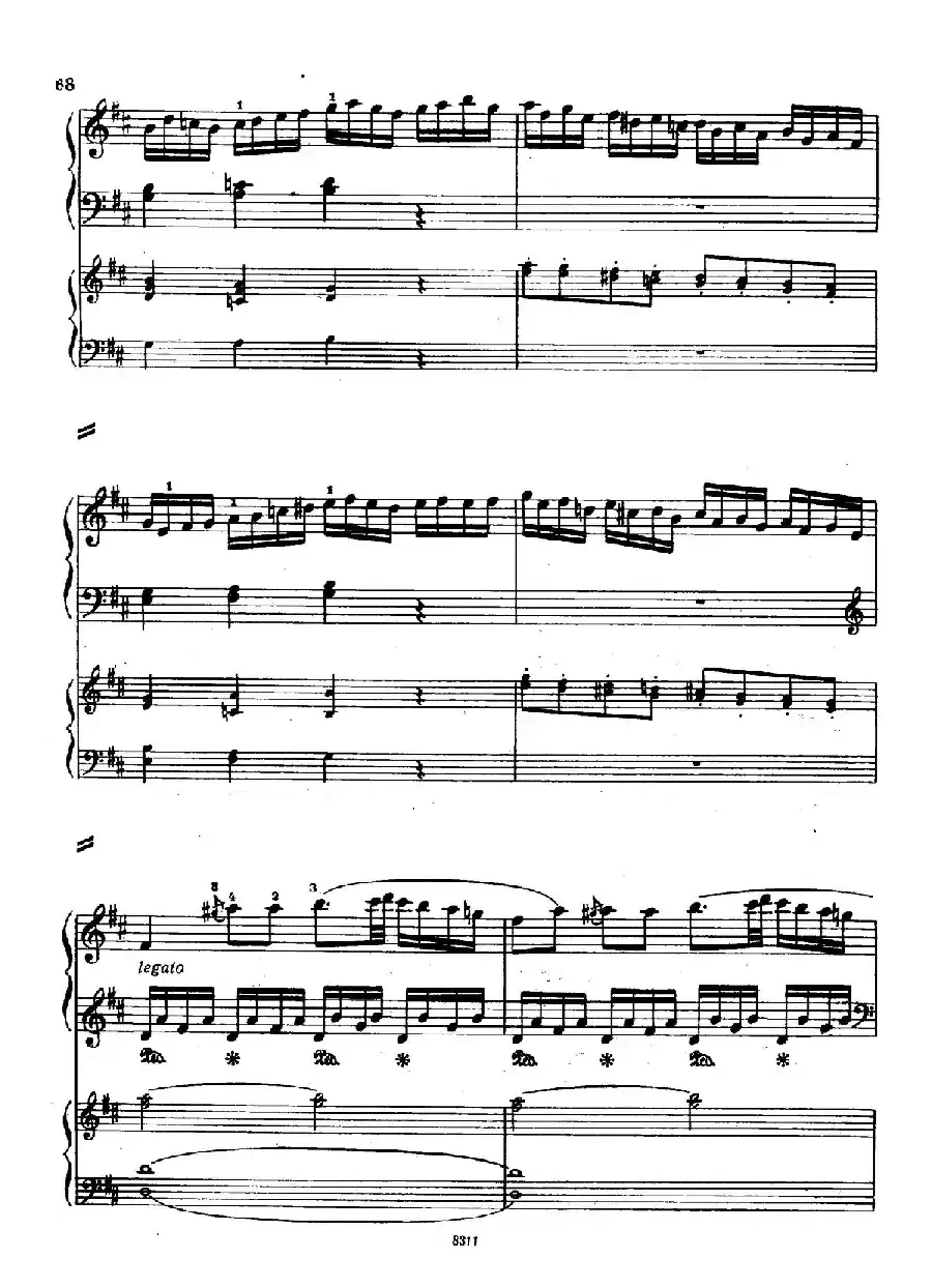 Concerto no 5 K 175 - 2 Piano（Ⅰ）