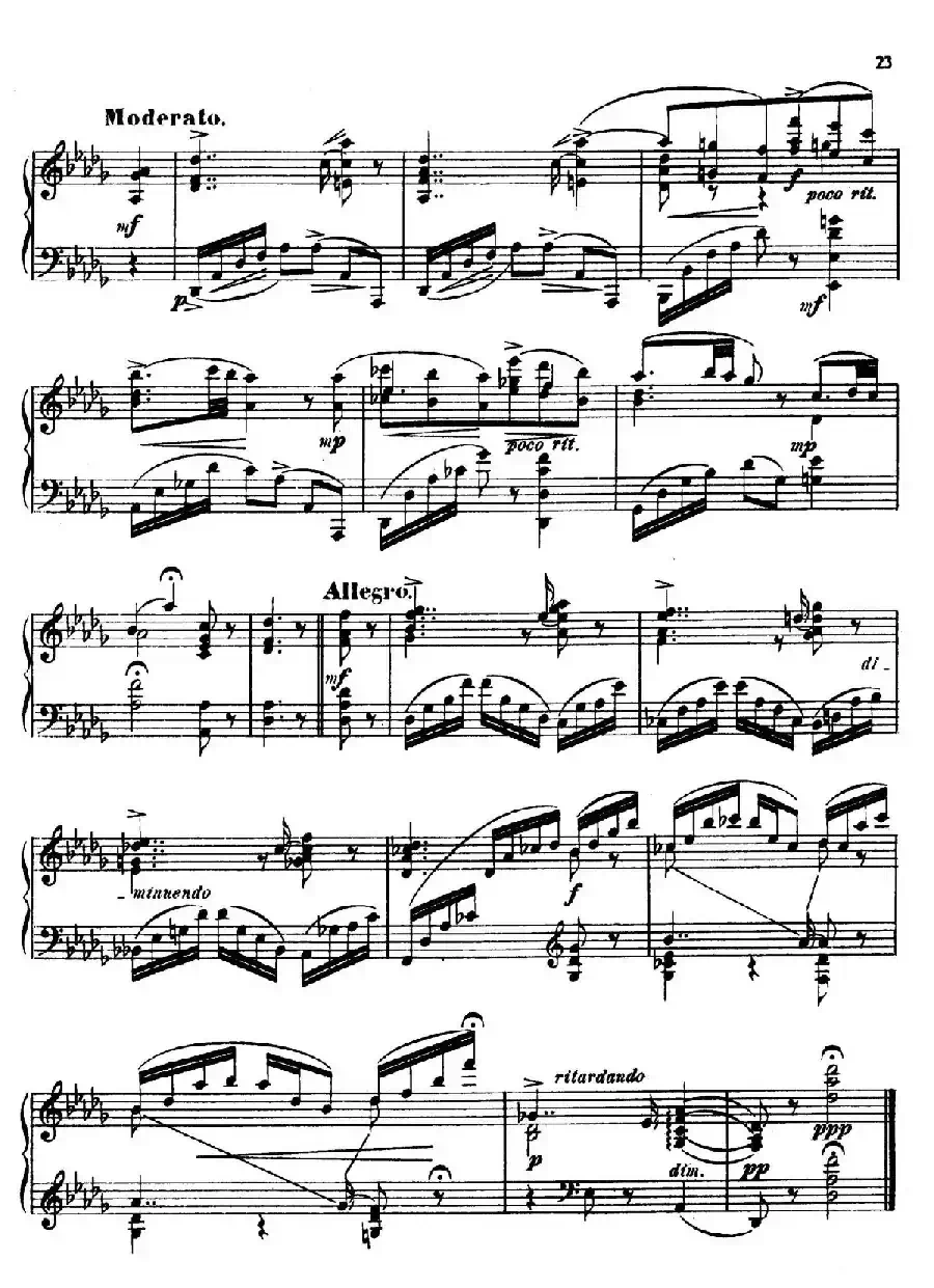 24 Characteristic Pieces Op.36（24首性格小品·4）