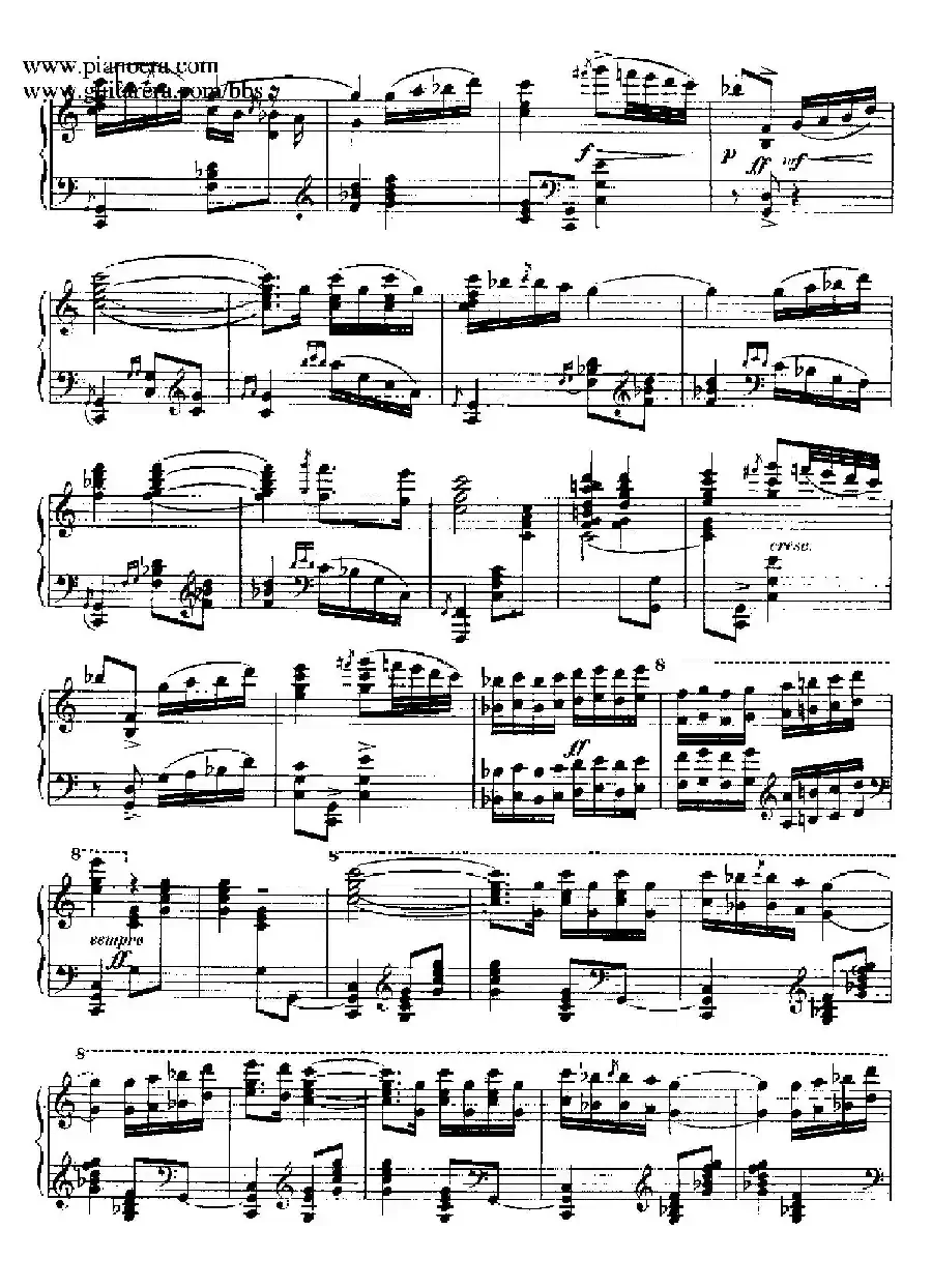 12 Spanish Danses Op.37（12首西班牙舞曲·8）