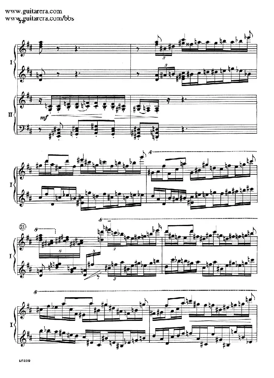 Piano Concerto Op.38（钢琴协奏曲·双钢琴·第三乐章）