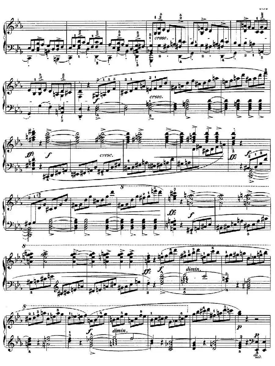 Piano Sonata No.1 in c Minor Op.4 （c小调第一钢琴奏鸣曲）