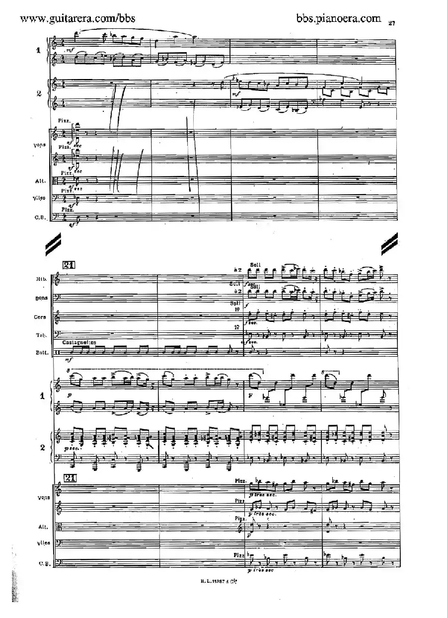 Concerto for 2 Pianos in d Minor（d小调双钢琴协奏曲·总谱）