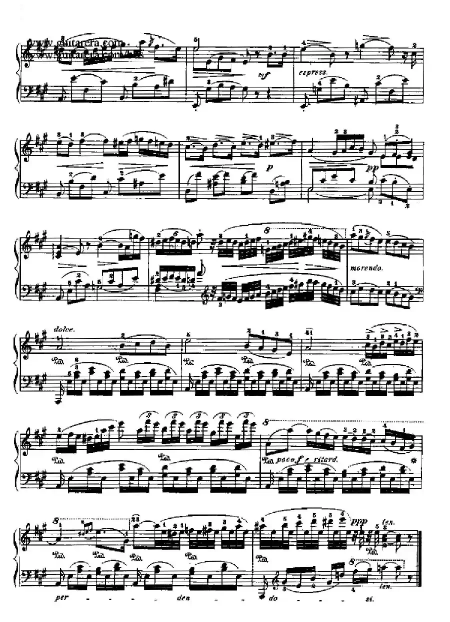 Nocturne No.4 in A Major （A大调第四号夜曲）