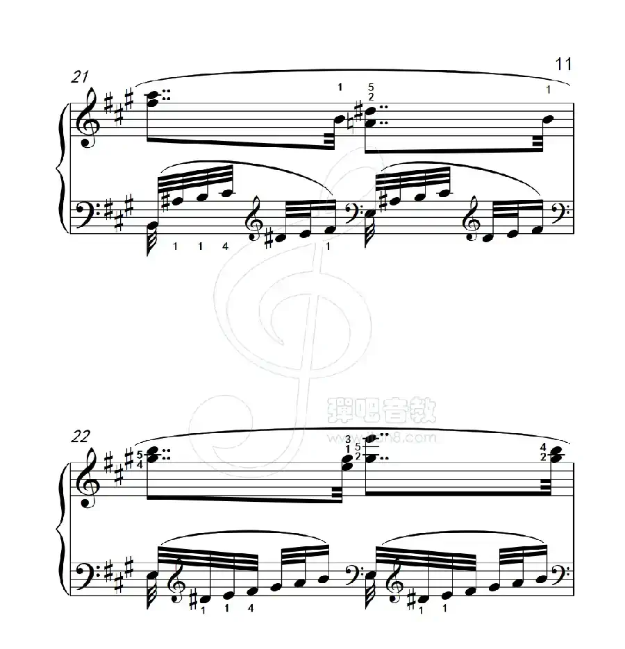 练习曲 36（克拉莫钢琴练习曲60首）