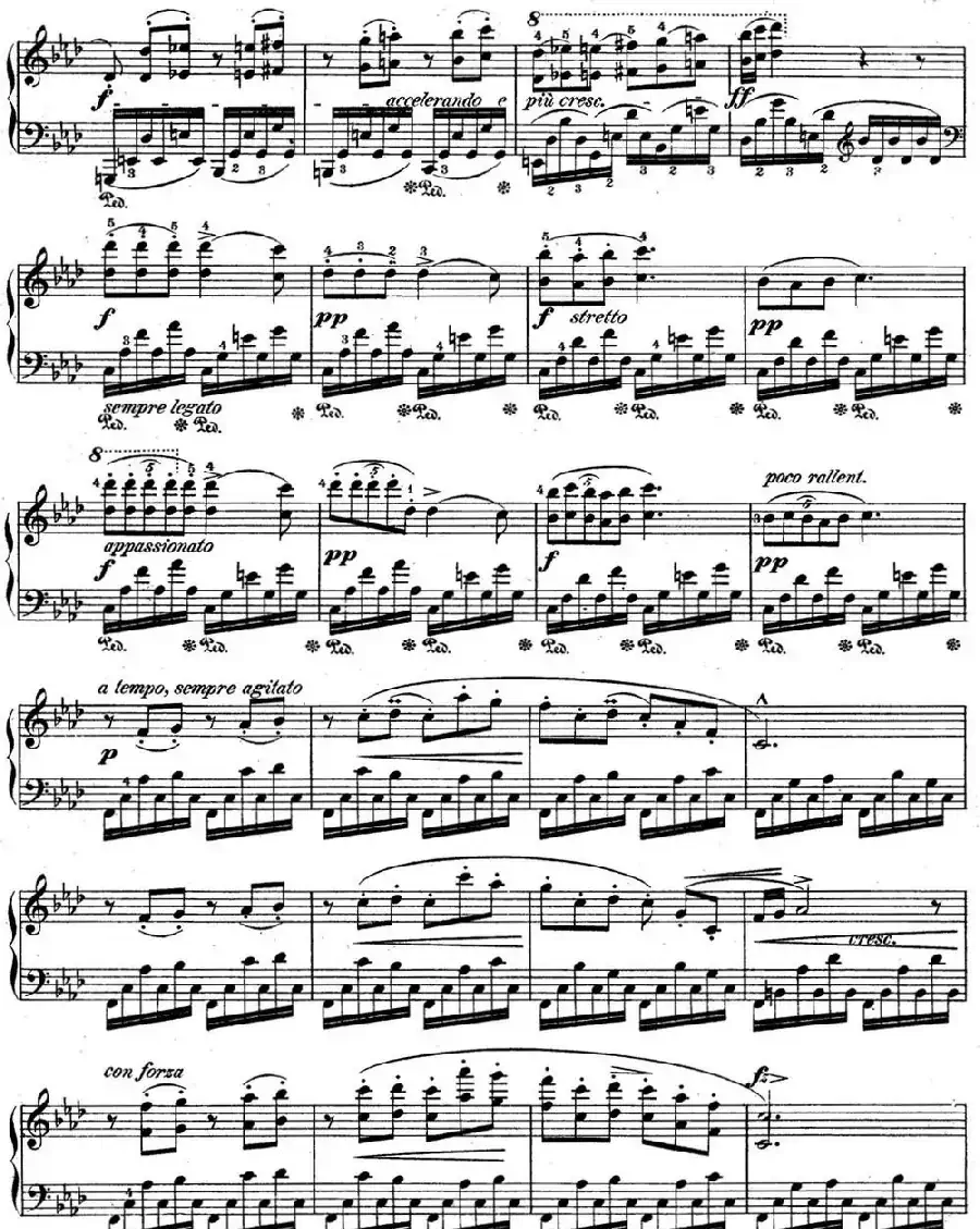 肖邦练习曲9 Op.10 No.9 f小调 F minor