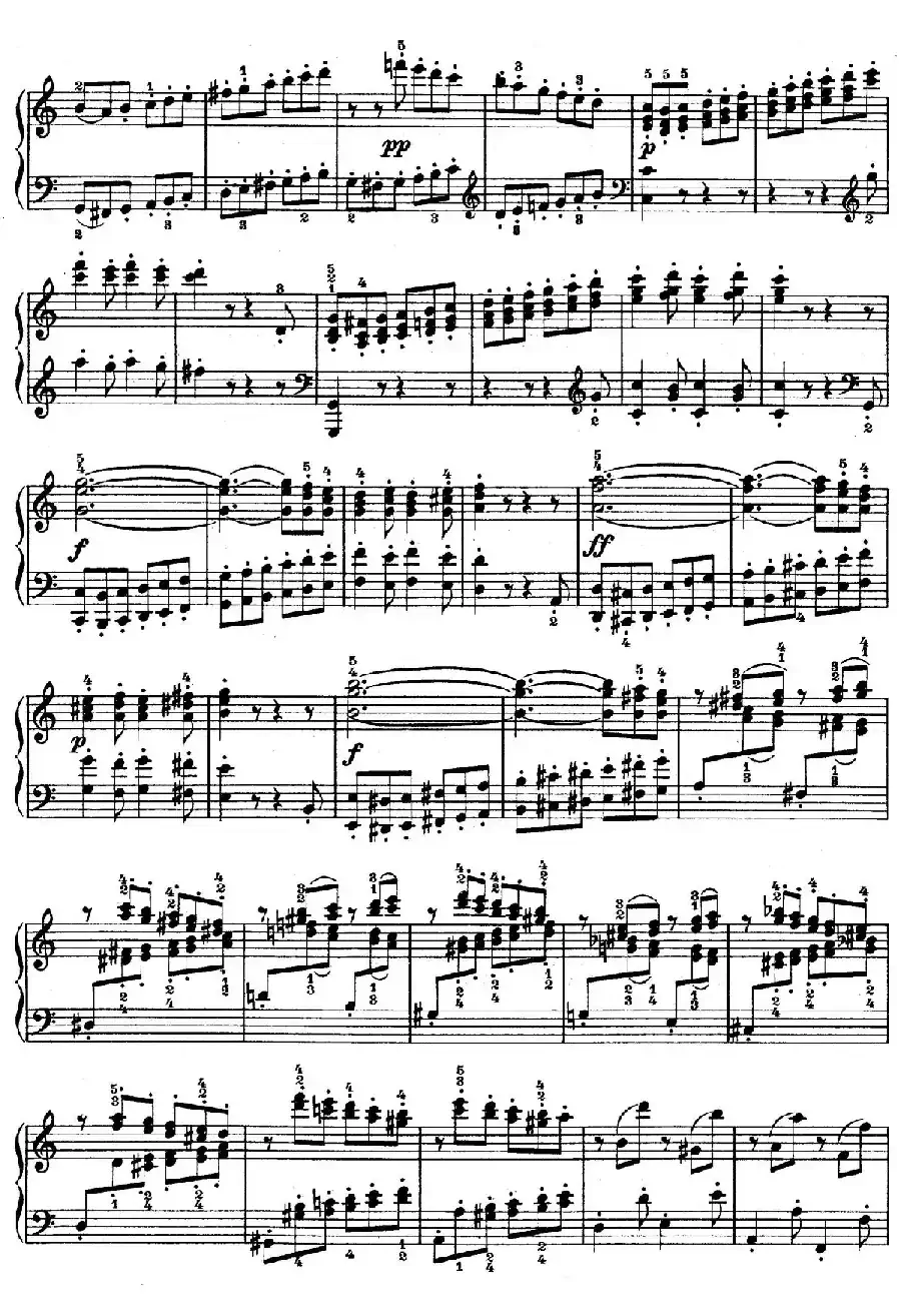 Piano Sonata in C Op.2 No.3（C大调第三钢琴奏鸣曲）