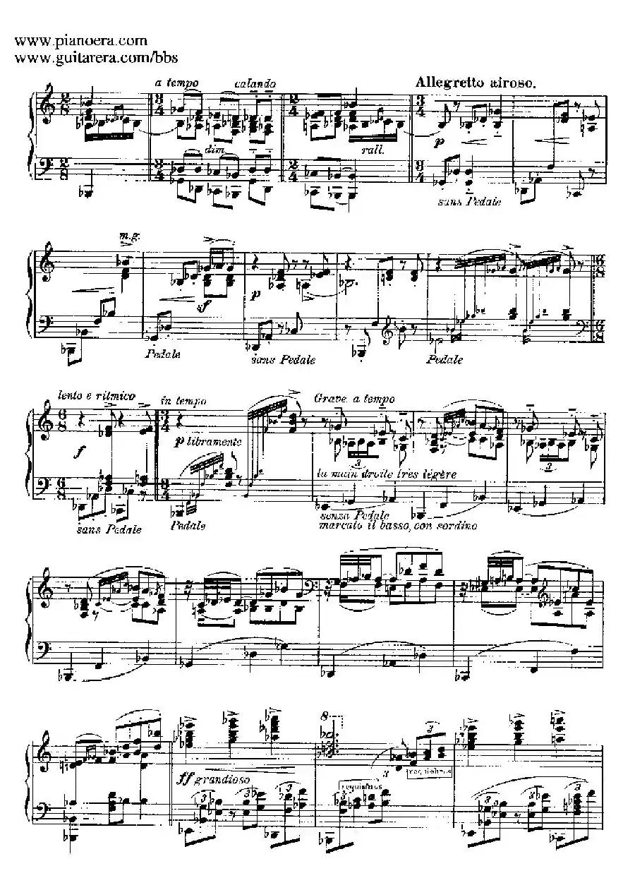 Goyescas（戈雅之画）（2. 窗边的情话 Coloquio En La Reja）