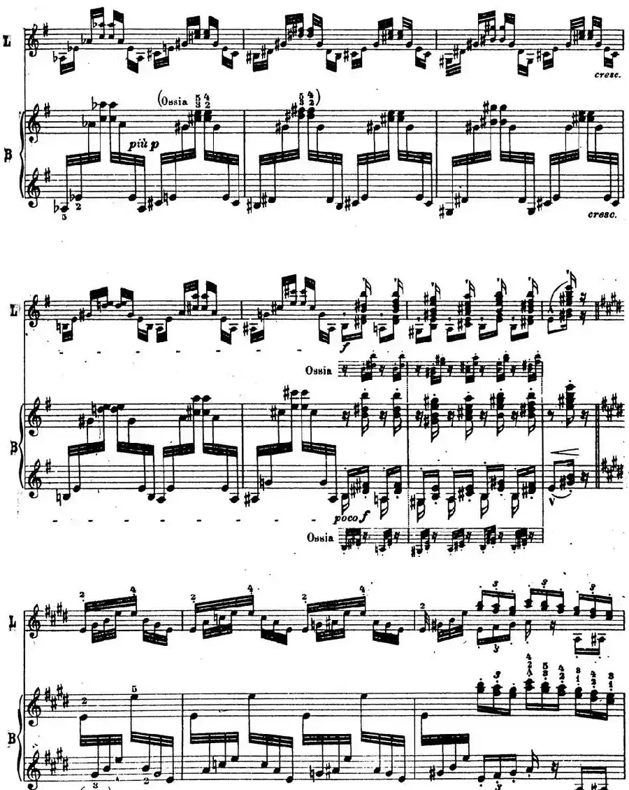 6首帕格尼尼大练习曲（Arpeggio Etude Nr.4）