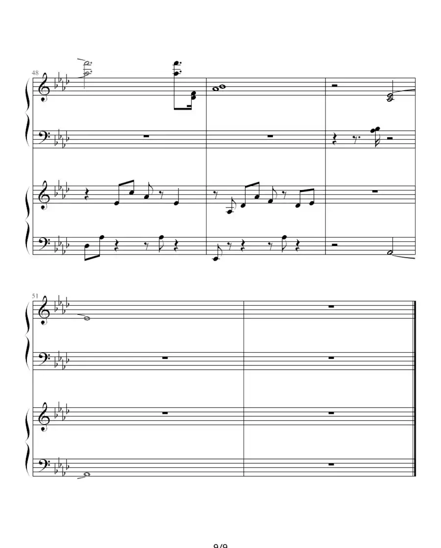 大好きだよ（双钢琴）